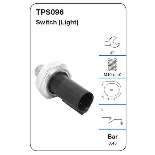 Tridon Oil Pressure Switch (Light) - TPS096