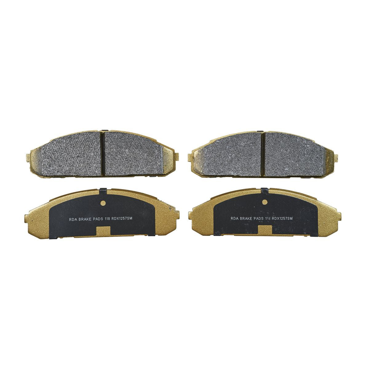RDA Brakes Extreme Brake Pad Set Front - RDX1257SM