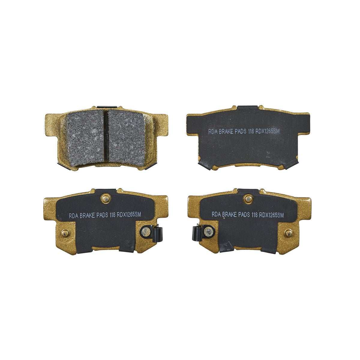RDA Brakes Extreme Brake Pad Set Rear - RDX1265SM