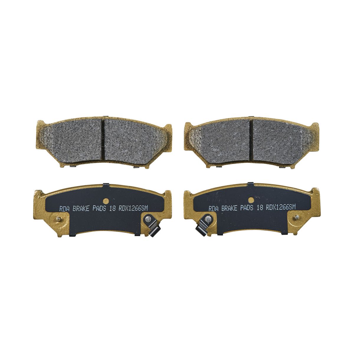 RDA Brakes Extreme Brake Pad Set Front - RDX1266SM