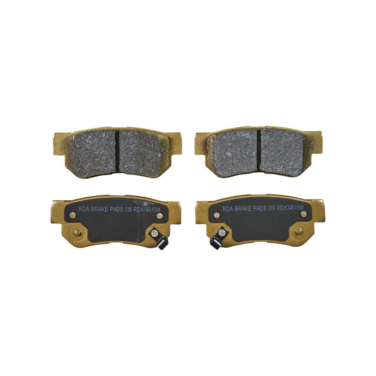 RDA Brakes Extreme Brake Pad Set Rear - RDX1451SM
