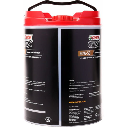 Castrol GTX Engine Oil 20W-50 20L - 3383528