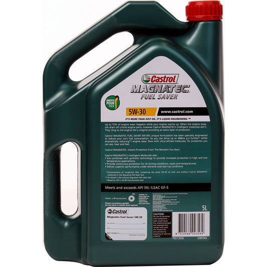 Castrol Magnatec Fuel Saver 5W-30 Engine Oil 5L - 3383562