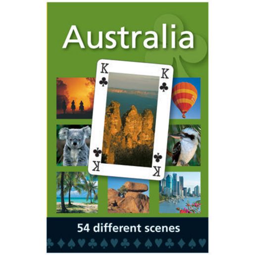 Hema Australia Playing Cards 1st Edition Map - 9321438000013