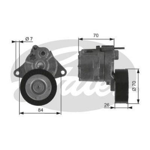 Gates Automatic Belt Tensioner - 38415