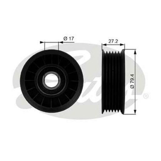 Gates Engine Idler Pulley - 38009