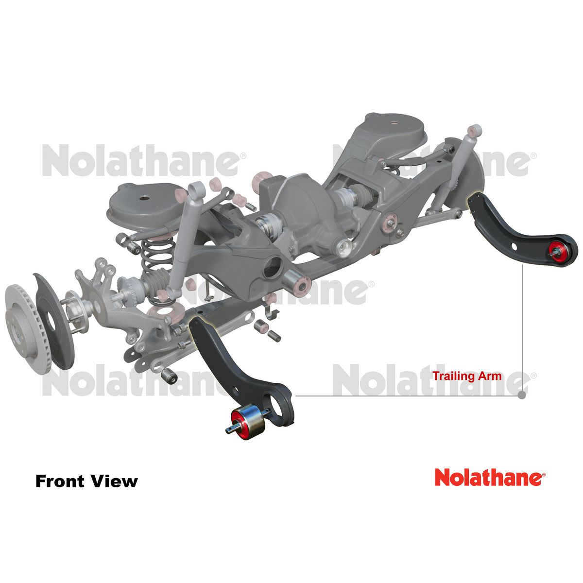 Nolathane Rear Lower Trailing Arm - 46919L