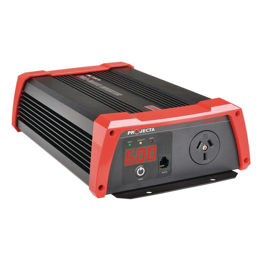 PROJECTA Pro-Wave 12V 600W Pure Sine Wave Inverter PW600