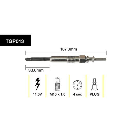 Tridon Glow Plug 11V - TGP013