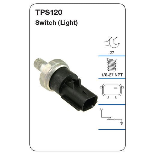 Tridon Oil Pressure Switch (Light) - TPS120