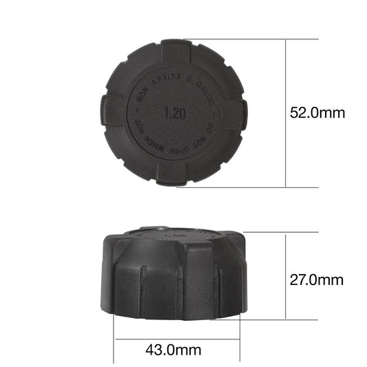Tridon Radiator Cap 16 Psi - 110 Kpa Plastic Screw On - CJ16110