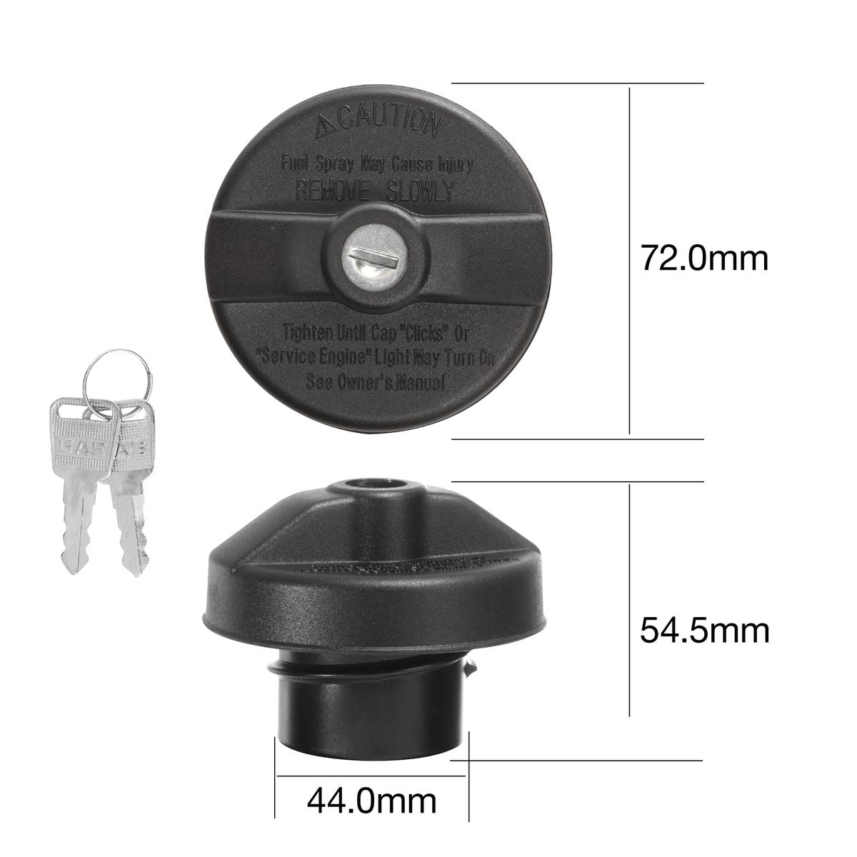 Tridon Locking Fuel Cap - TFL228