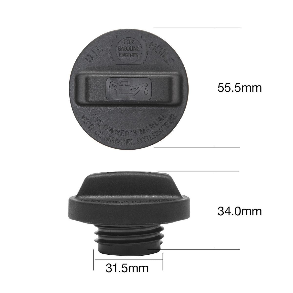Tridon Oil Cap - TOC534