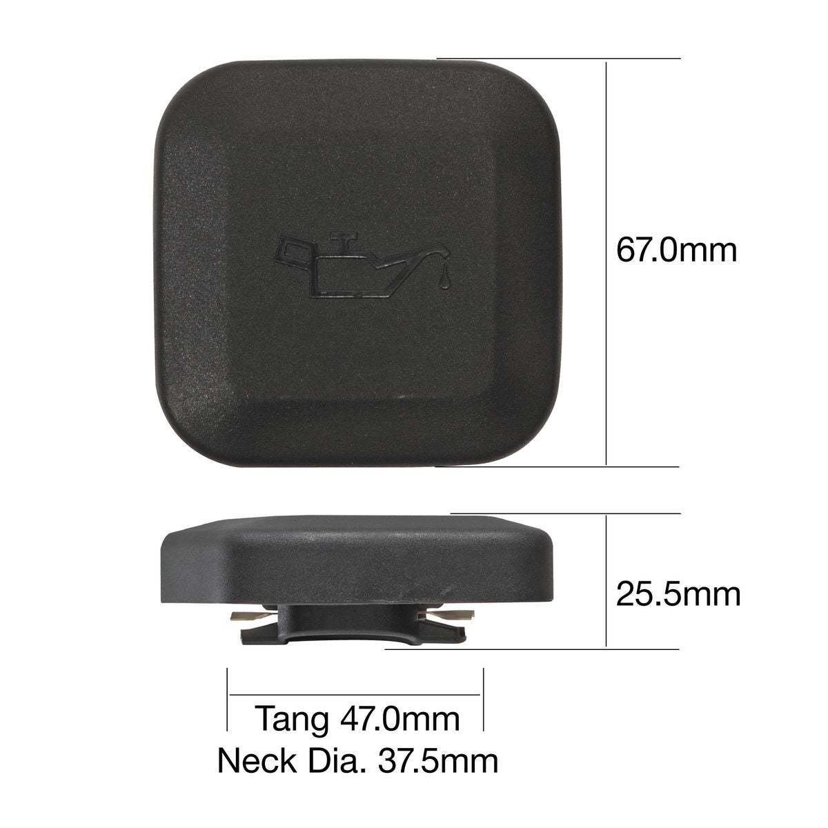 Tridon Oil Cap - TOC551