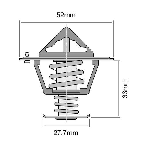 Tridon Thermostat 52Mm - 82 Degrees C - TT363-180