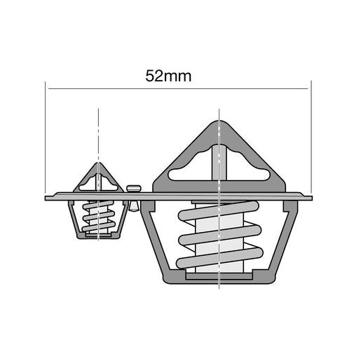 Tridon Thermostat 52Mm - 88 Degrees C - TT414-190