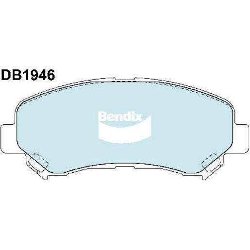 Bendix Brake Pads Set - General CT - DB1946CT