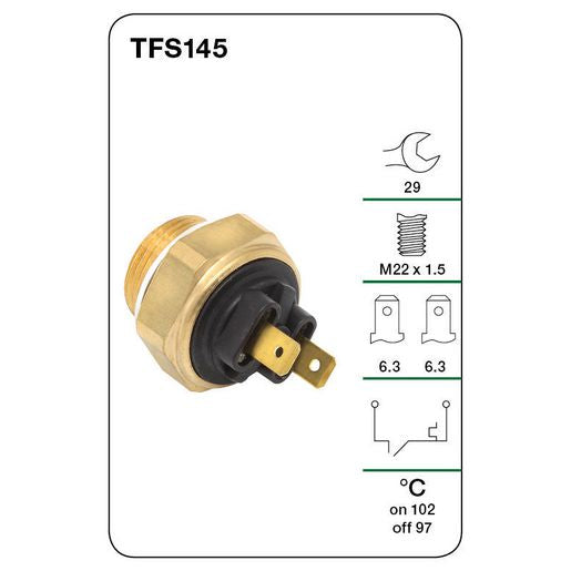 Tridon Thermo Fan Switch - TFS145