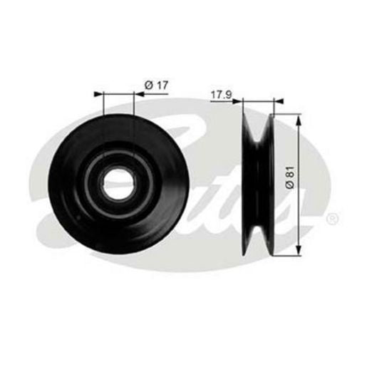 Gates Idler Tensioner Pulley - 38037