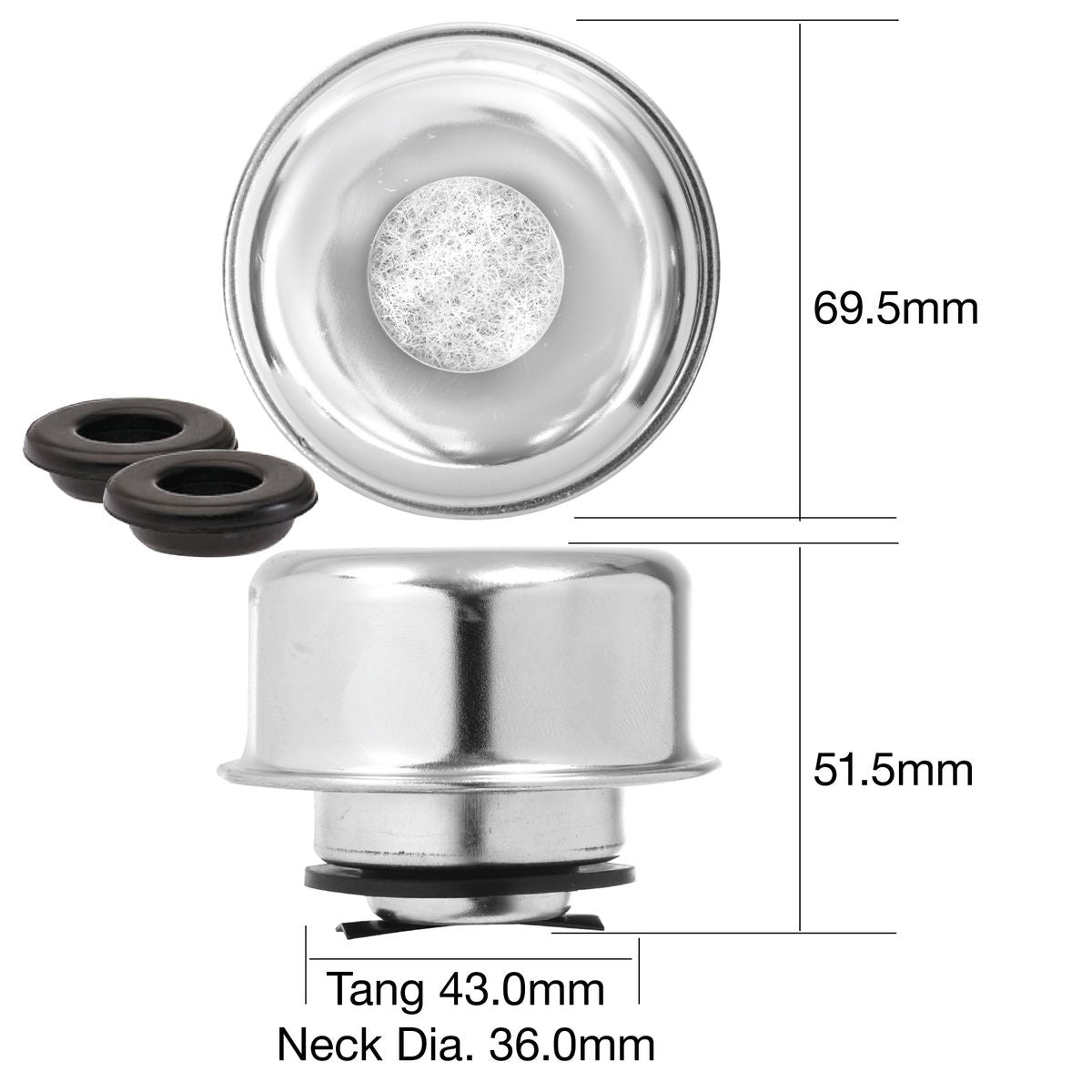 Tridon Oil Cap - TOC540