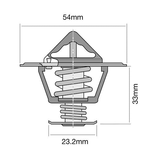 Tridon Thermostat 54Mm - 85 Degrees C - TT382-185