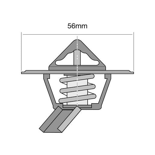 Tridon Thermostat 56Mm - 77 Degrees C - TT418-170P