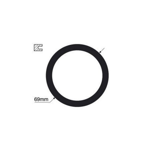 Tridon Thermostat Housing Gasket - Oring 69Mm - TTG31