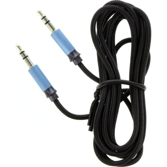 Aerpro 3.5mm to 3.5mm Stereo Lead Aluminium 1m Nylon - ADM135A