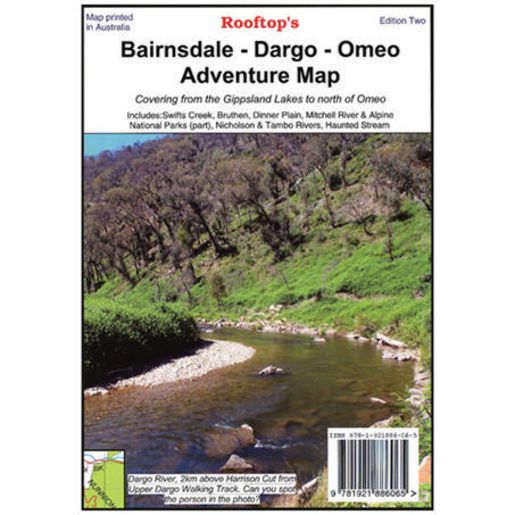 Bairnsdale - Dargo - Omeo Map - 9781921886065