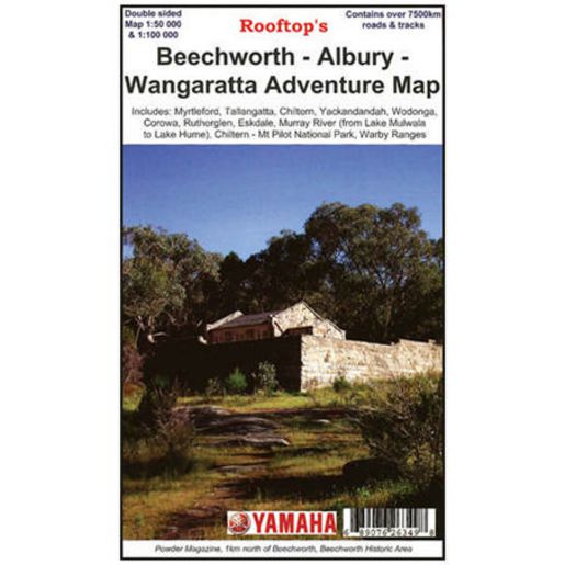 Beechworth - Albury - Wangaratta Adventure Map - 689076263498