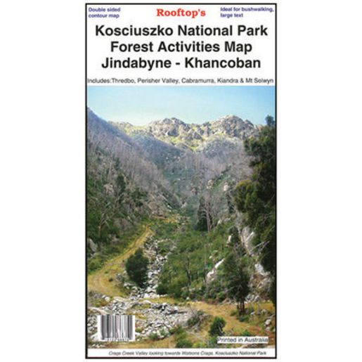 Kosciuszko National Park Forest Map - 718122666751