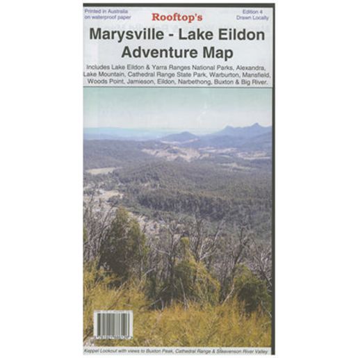 Marysville - Lake Eildon Map - 9781921886126