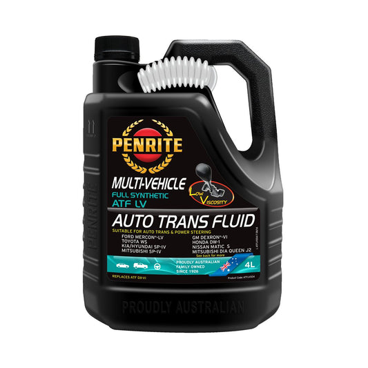 Penrite ATF LV Multi Vehicle Automatic Transmission Fluid 4L - ATFLV004