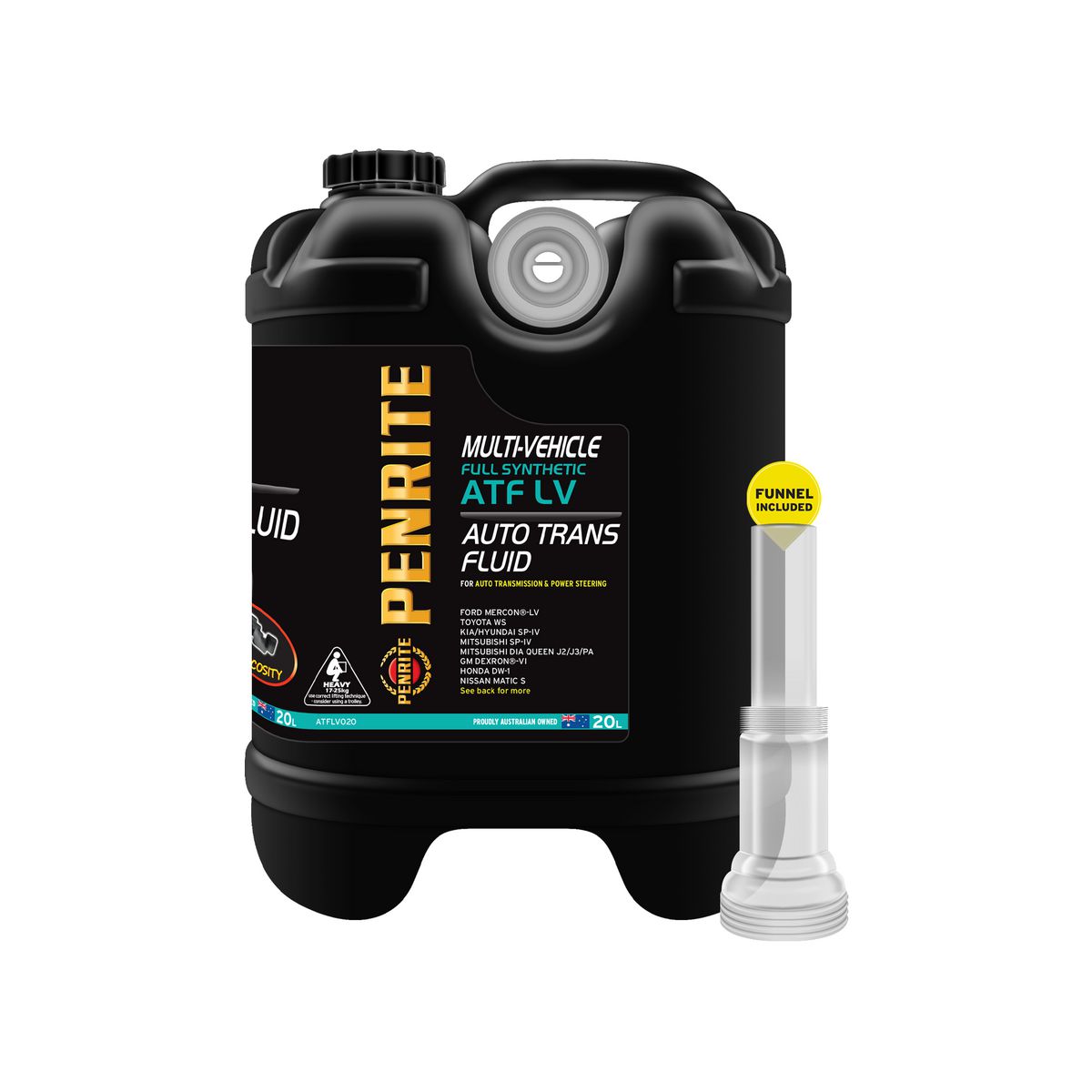 Penrite ATF LV Multi Vehicle Automatic Transmission Fluid 20L - ATFLV020