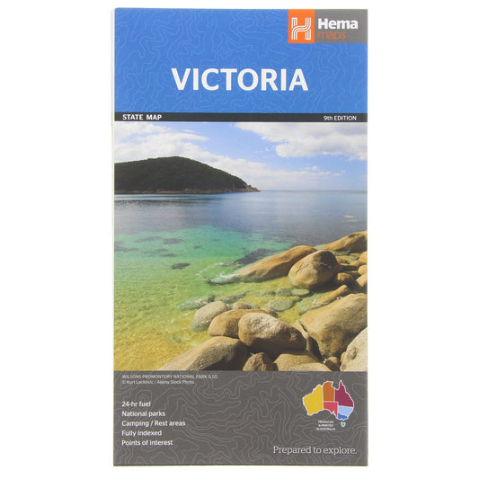 Victoria State Map Edition 9 - 9781865009834
