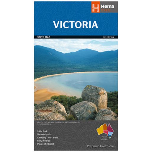 Victoria State Map Edition 9 - 9781865009834