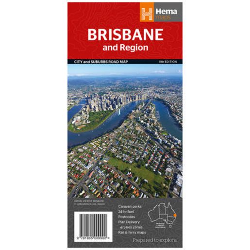 Brisbane And Region Map 11th Edition - 9781865009902
