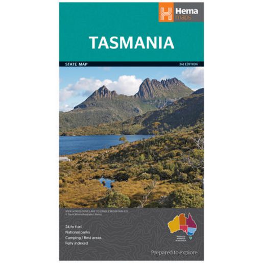 Tasmania State Map 3RD Editionition - 9781865009728
