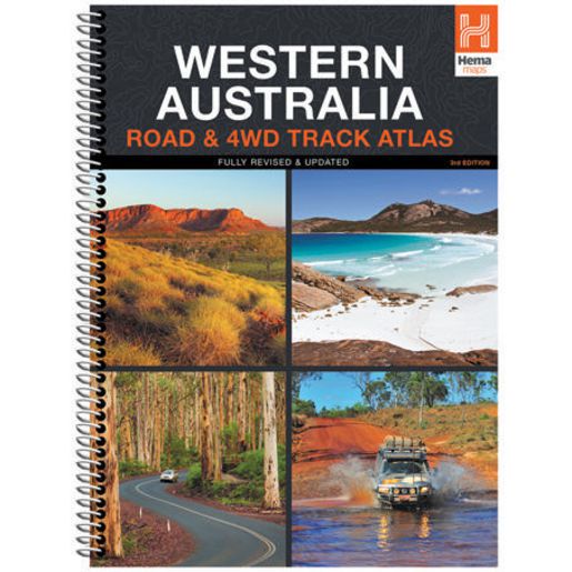 WA Road & 4WD Track Atlas 3RD Edition - 9781865007328