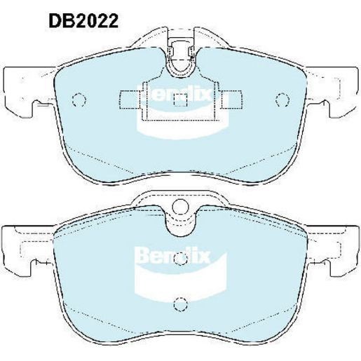 Bendix Brake Pads Set - 4WD/SUV - DB1322-4WD