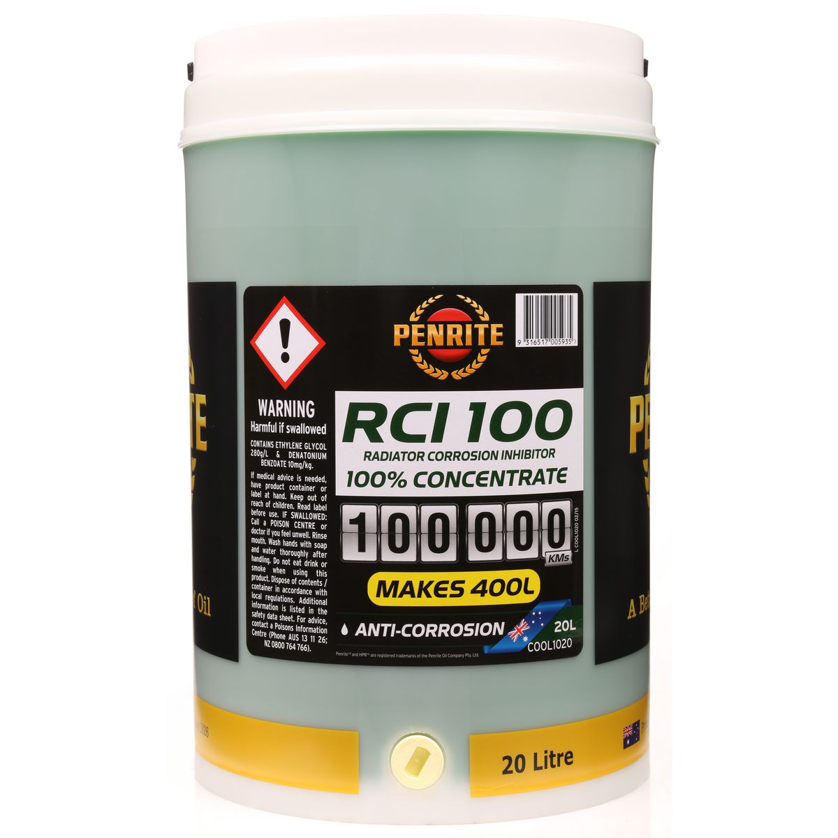 Penrite Radiator Corrosion Inhibitor Concentrate 20L - COOL1020