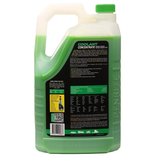 Penrite 350,000km Green Anti-Freeze Coolant Concentrate 5L - COOL350005