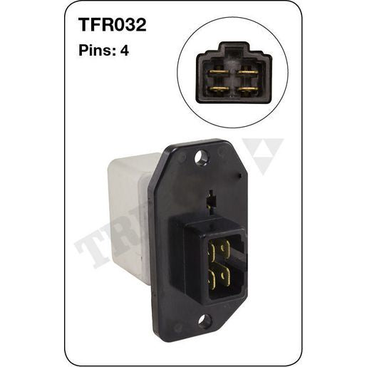 Tridon Heater Fan Resistor - TFR032