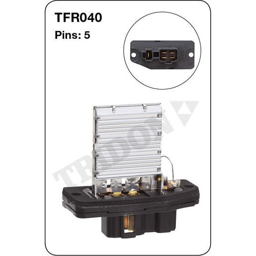 Tridon Heater Fan Resistor - TFR040