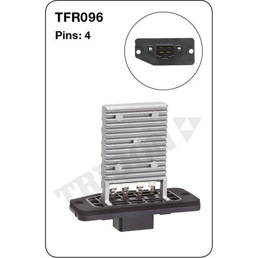 Tridon Heater Fan Resistor - TFR096