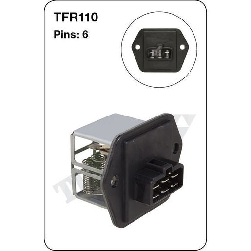 Tridon Heater Fan Resistor - TFR110