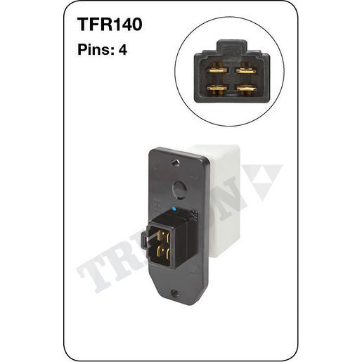 Tridon Heater Fan Resistor - TFR140