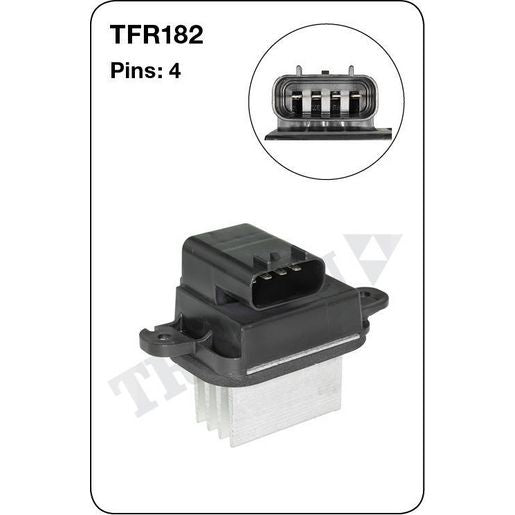 Tridon Heater Fan Resistor - TFR182