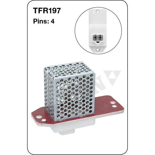 Tridon Heater Fan Resistor - TFR197