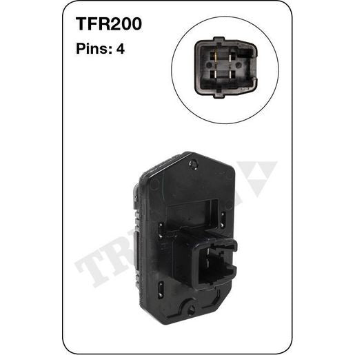 Tridon Heater Fan Resistor - TFR200